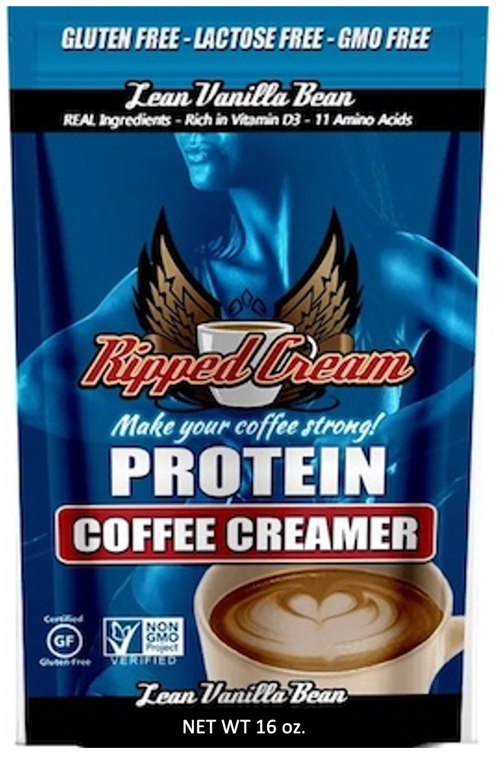 Protein Coffee Creamer 16oz Size Ripped Cream